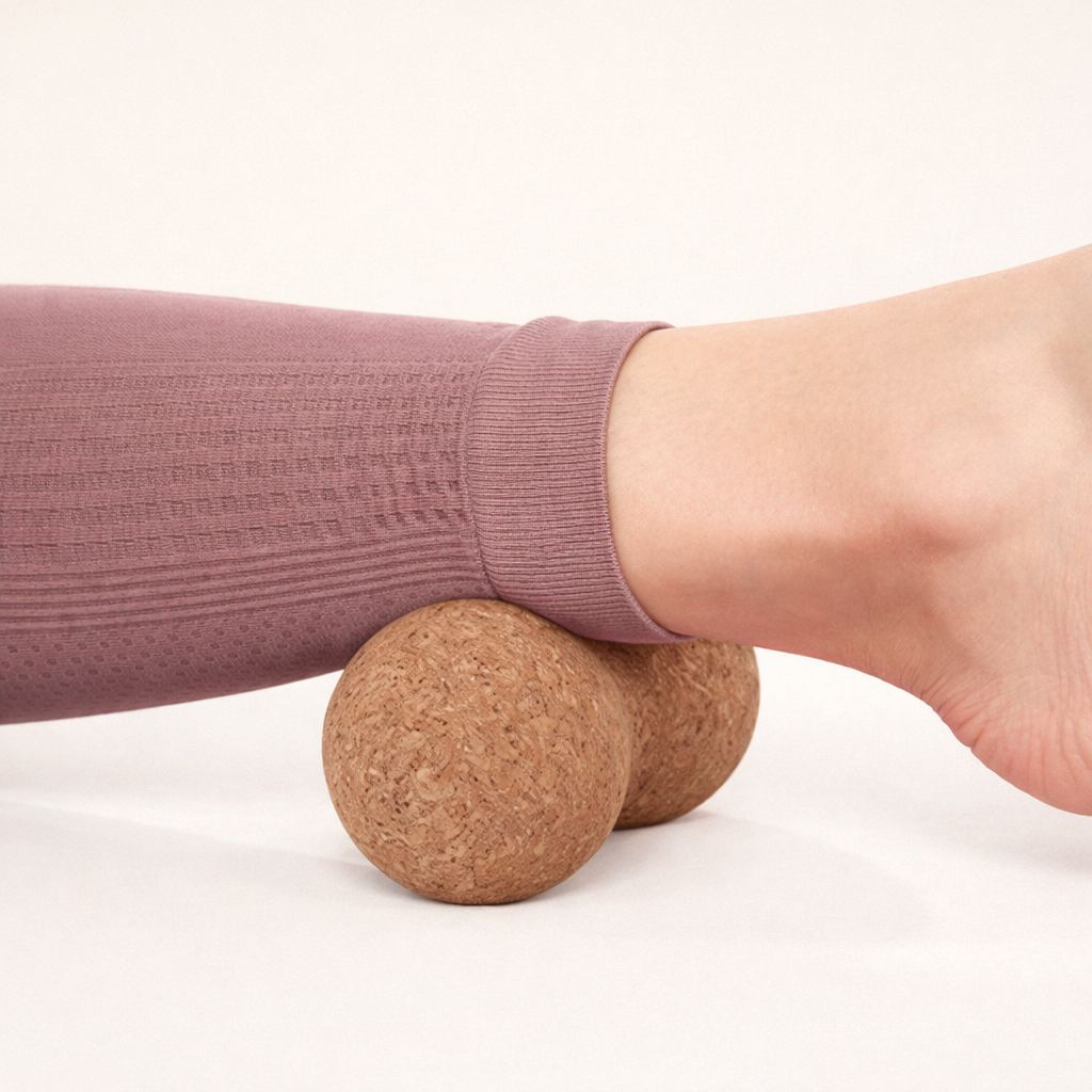 Cork Peanut Massage Roller