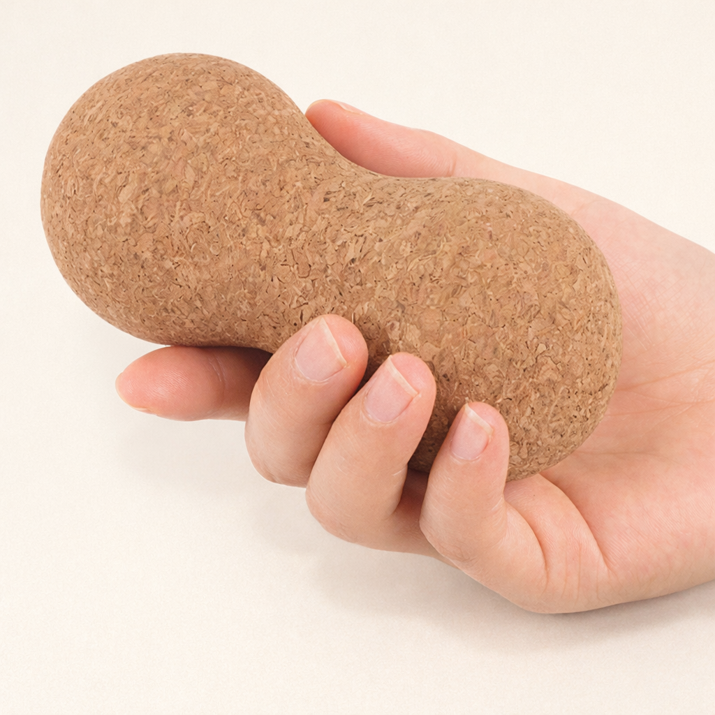 Cork Peanut Massage Roller