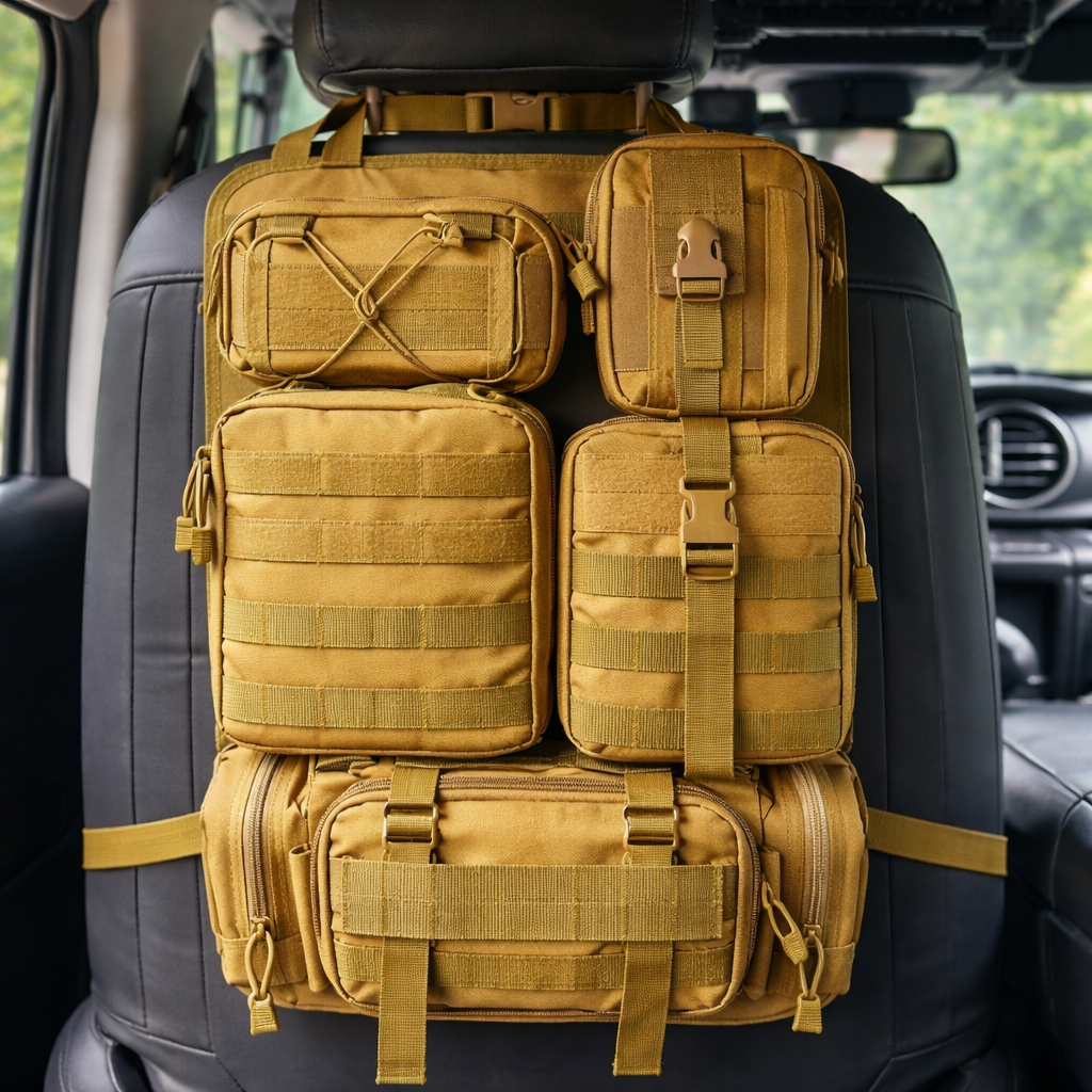 Vehicle MOLLE Storage Organizer