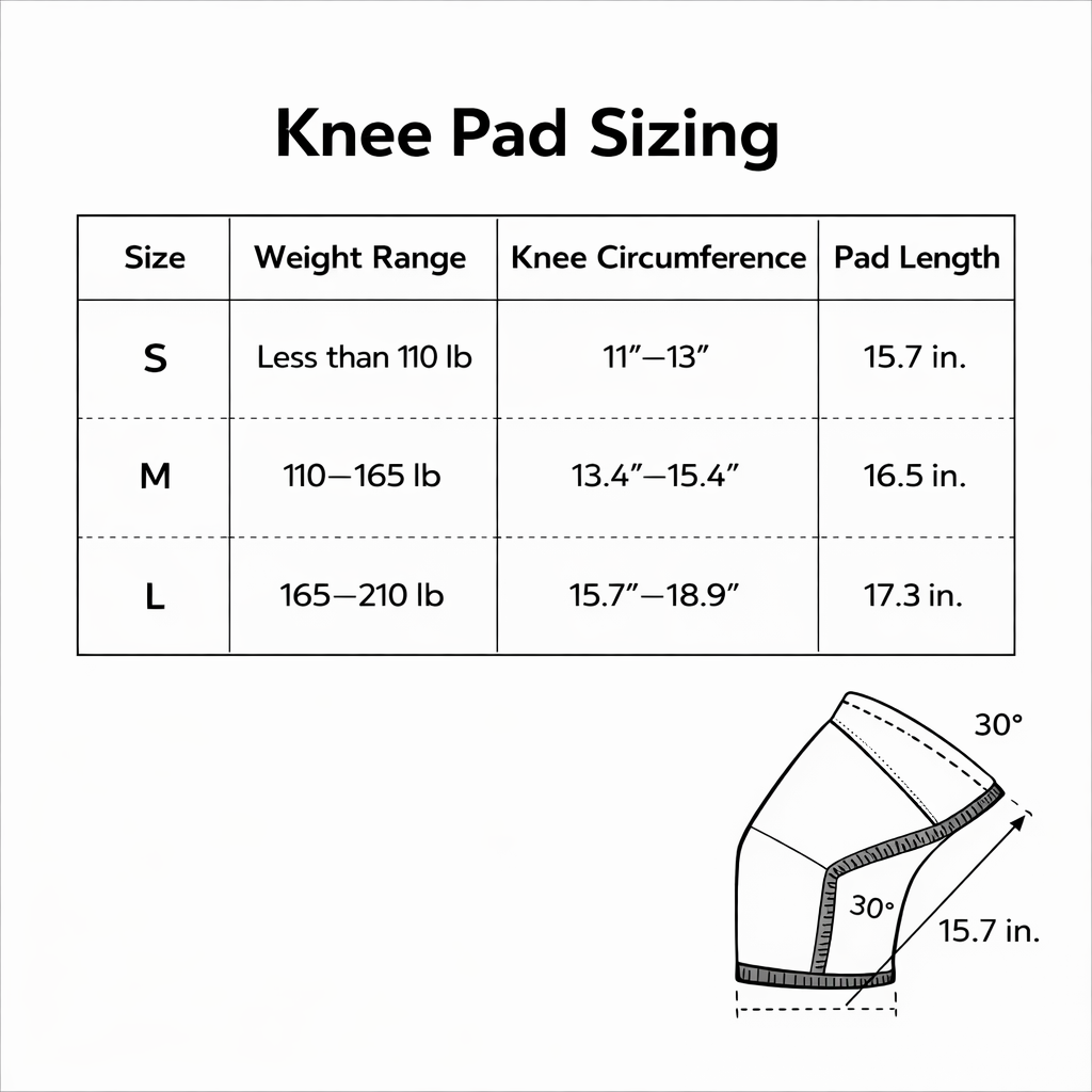 Lightweight Knee Support Pad