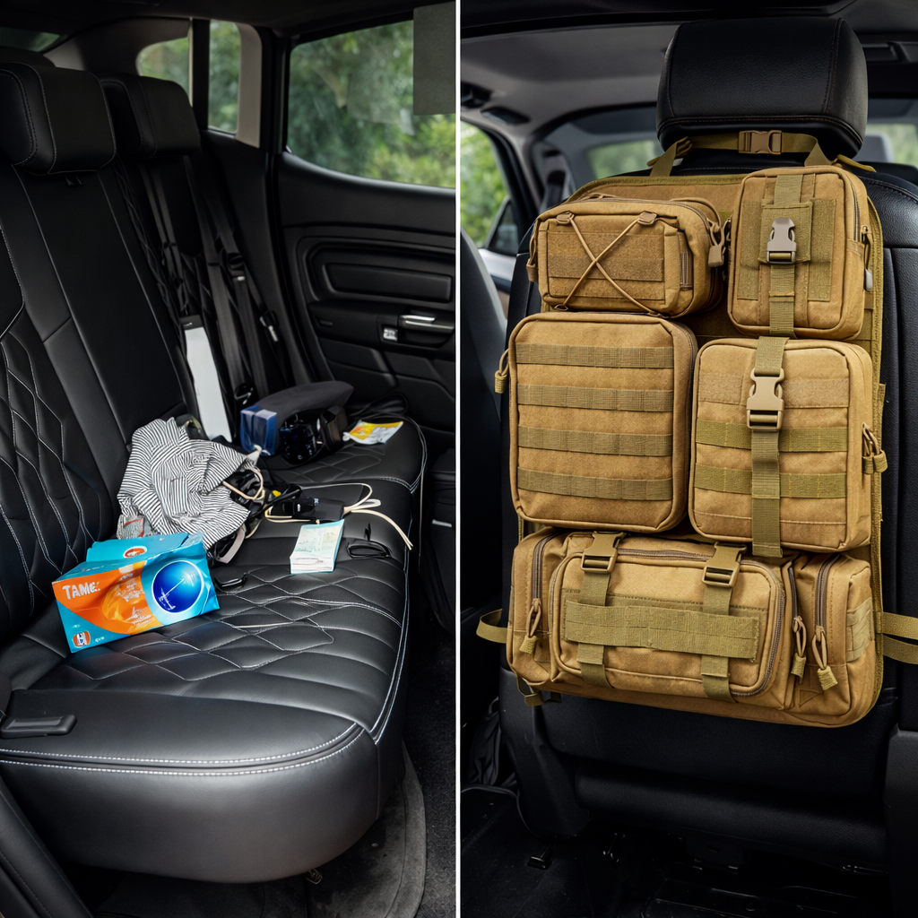 Vehicle MOLLE Storage Organizer