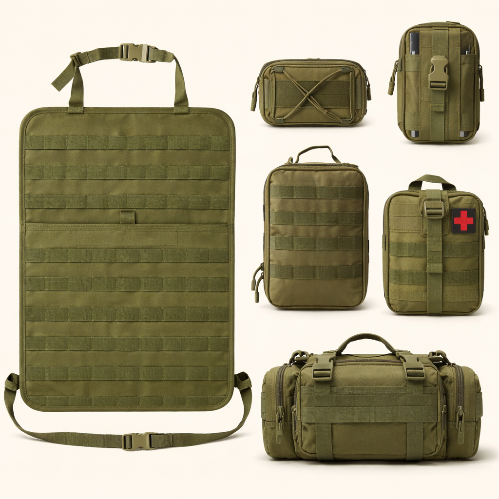 Vehicle MOLLE Storage Organizer