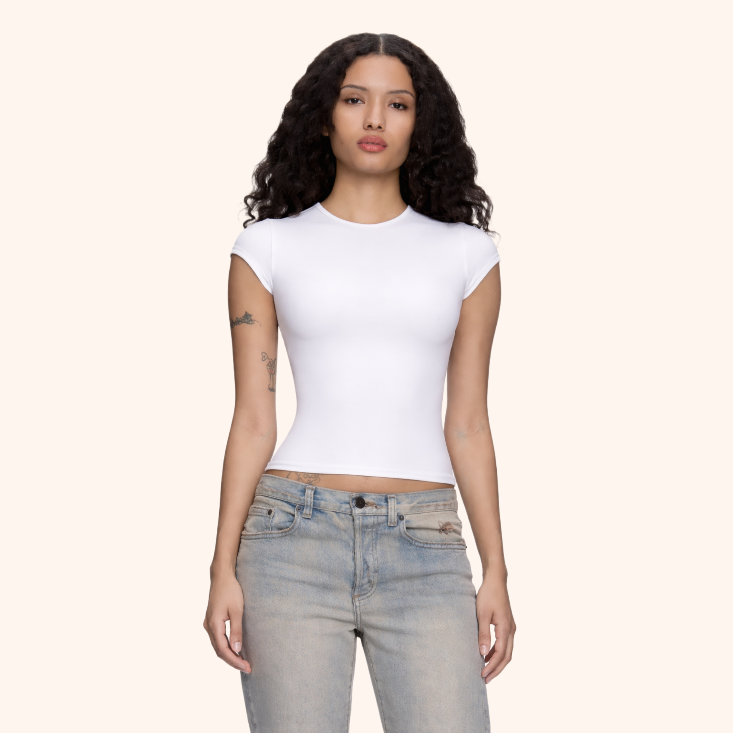 Modern Fitted Crew Tee