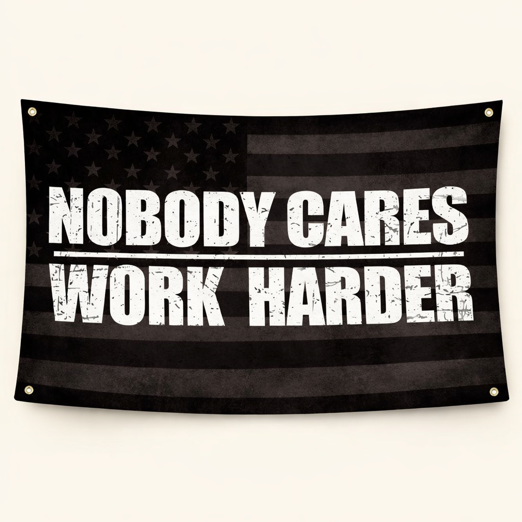 Motivational Gym Flag
