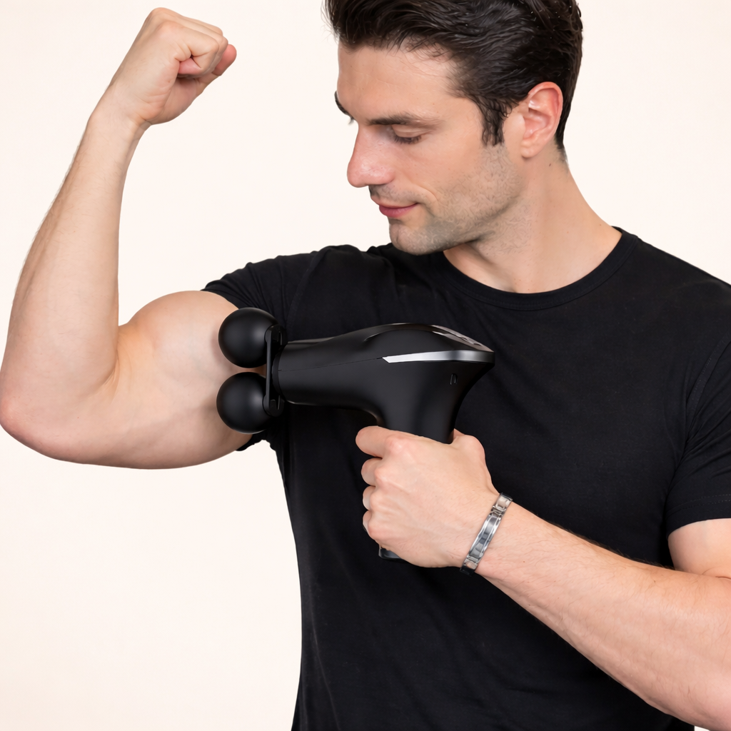 Dual Head Massage Gun