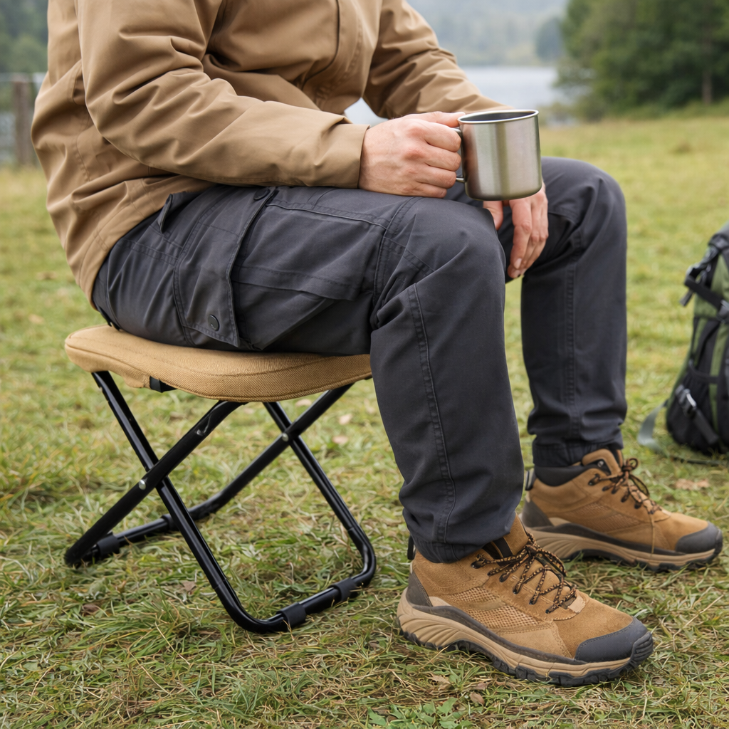 Portable Folding Camp Stool