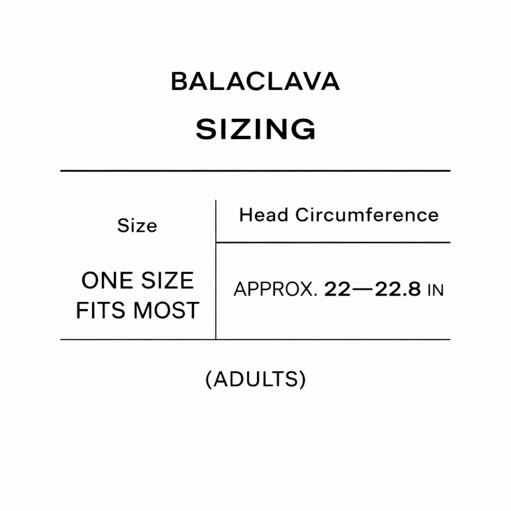 Full Coverage Fleece Balaclava