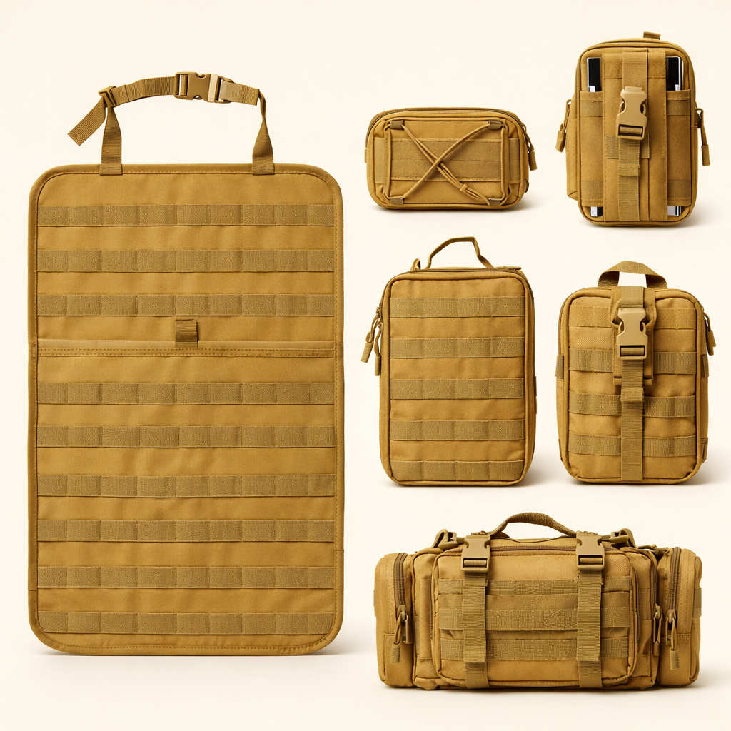 Vehicle MOLLE Storage Organizer