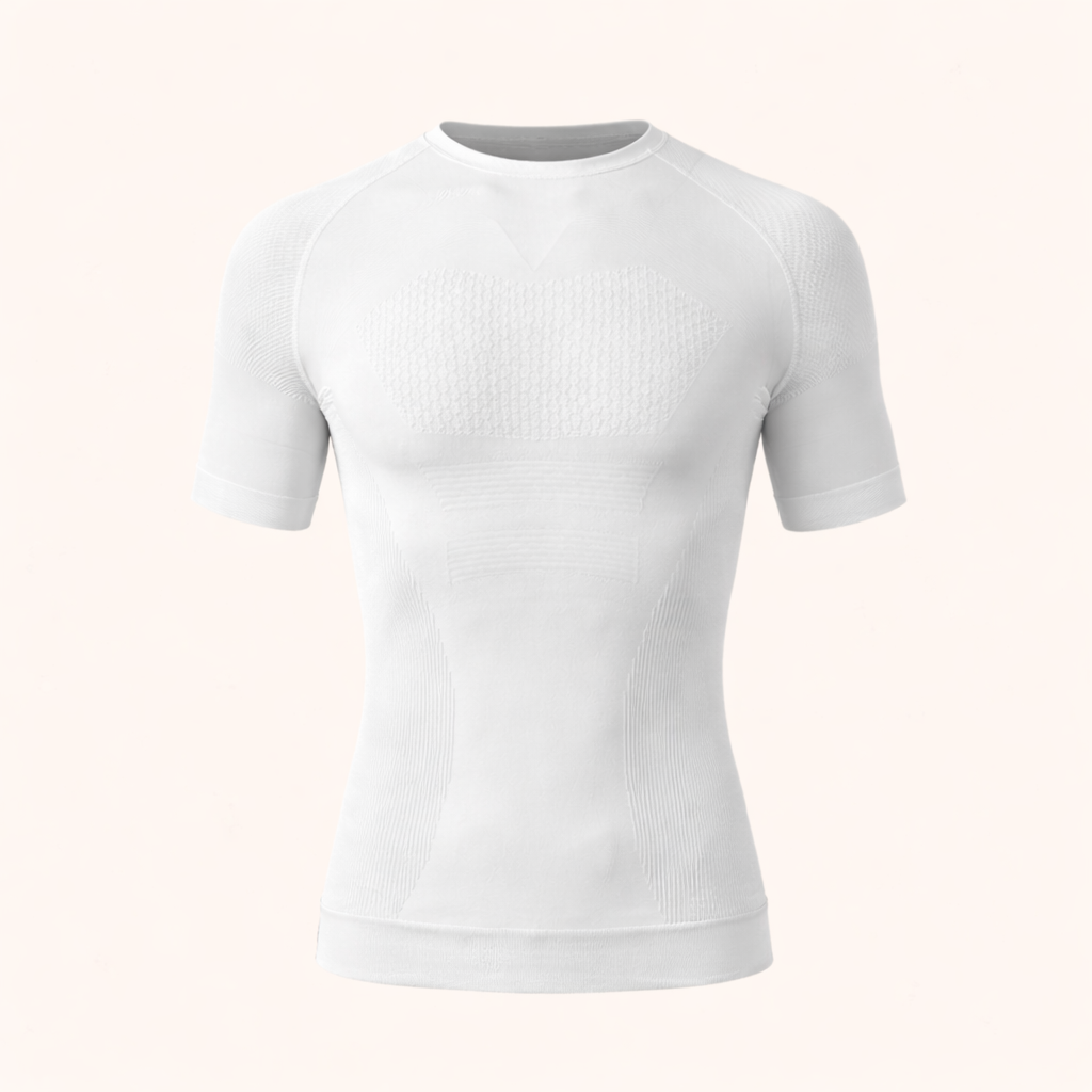 Seamless Textured Compression Shirt