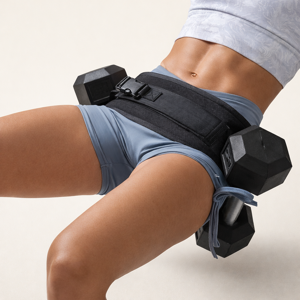 Hip Thrust Dumbbell Belt