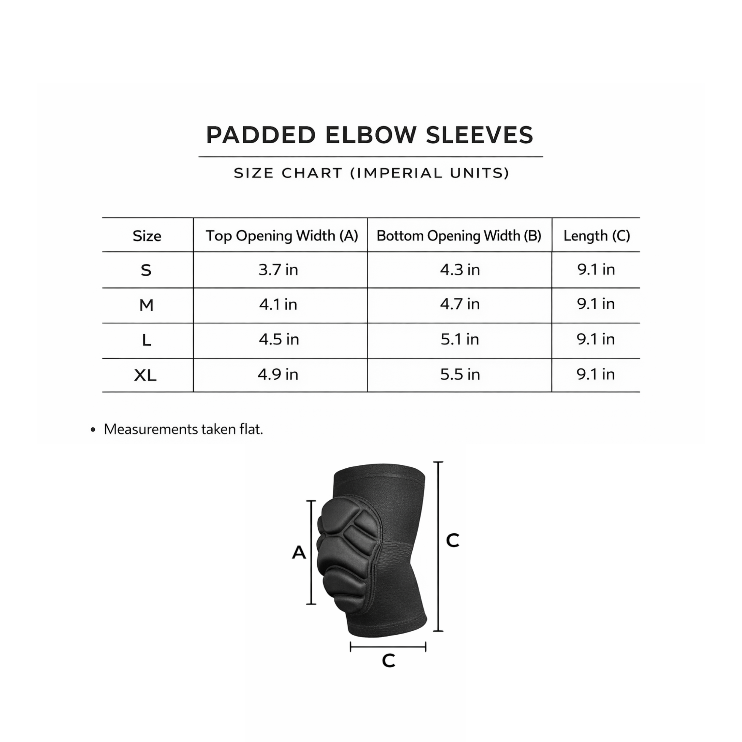 Padded Elbow Sleeves