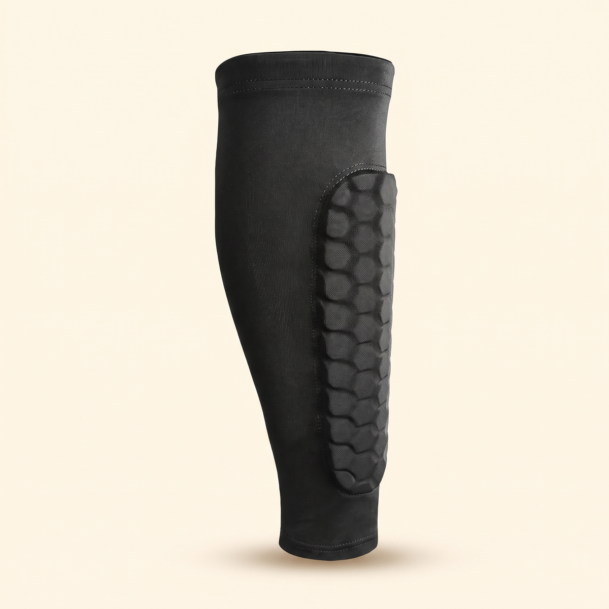 Honeycomb Padded Shin Guard Sleeves angle
